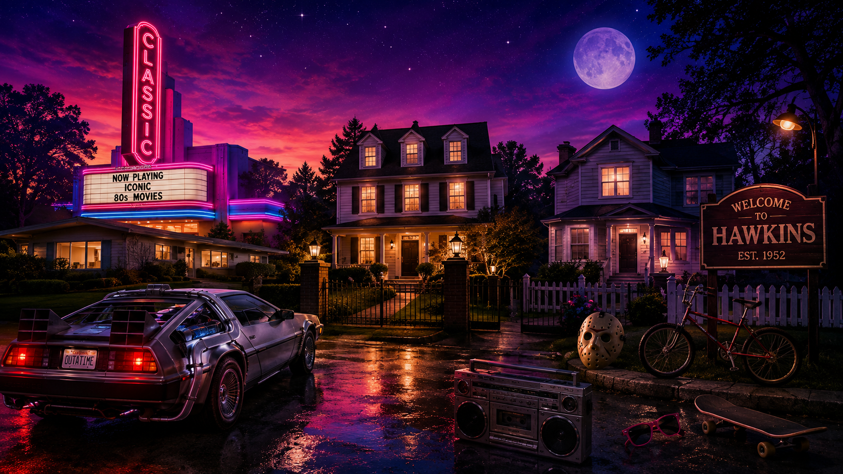 Iconic 80s Movie Homes